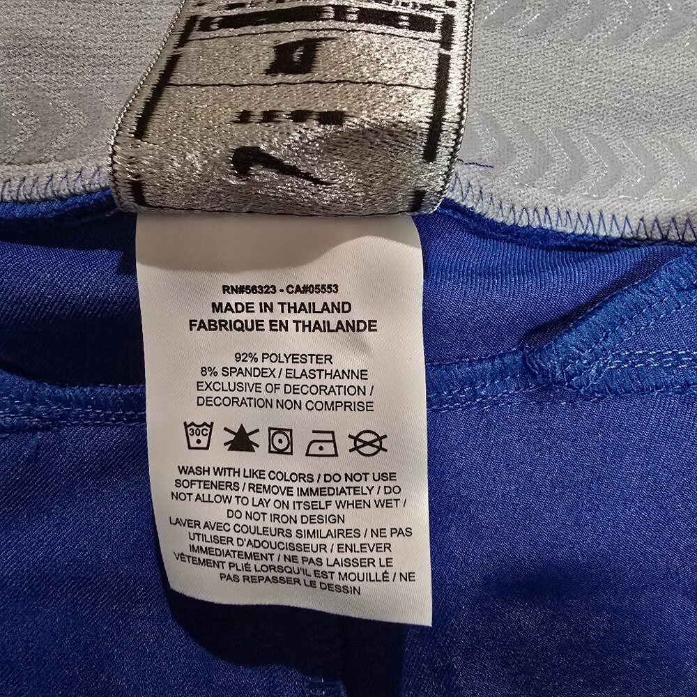 Nike Team Engineered Women's Softball Pants 3/4 Length Royal Blue Size XL NWT - Picture 10 of 10